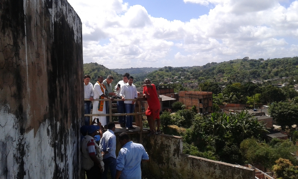 Encosta do Alto da Igreja de São Tomé de Paripe - Foto: ilustrativa