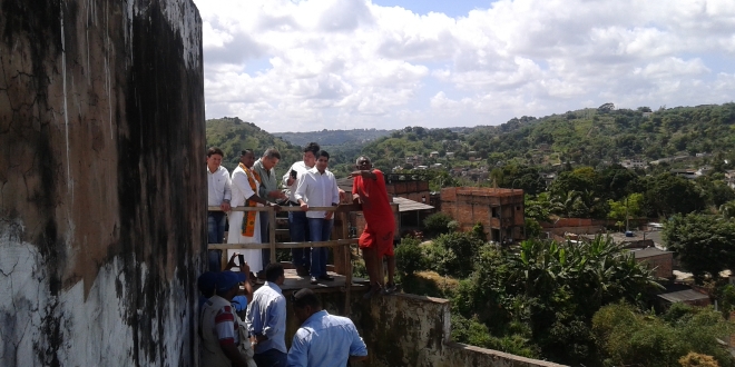 Encosta do Alto da Igreja de São Tomé de Paripe possui investimento de R$1,75 milhão - Foto: Subúrbio News