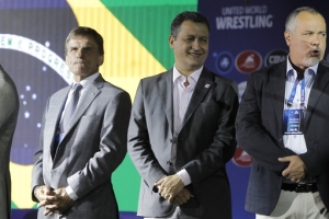 Foto: Mateus Pereira/GOVBA Governador Rui Costa participa da Cerimônia de abertura do Mundial Júnior de Wrestling