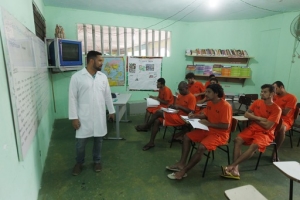 Educação no sistema prisional. Penitenciária Lemos de Brito. Fotos Mateus Pereira/GOVBA