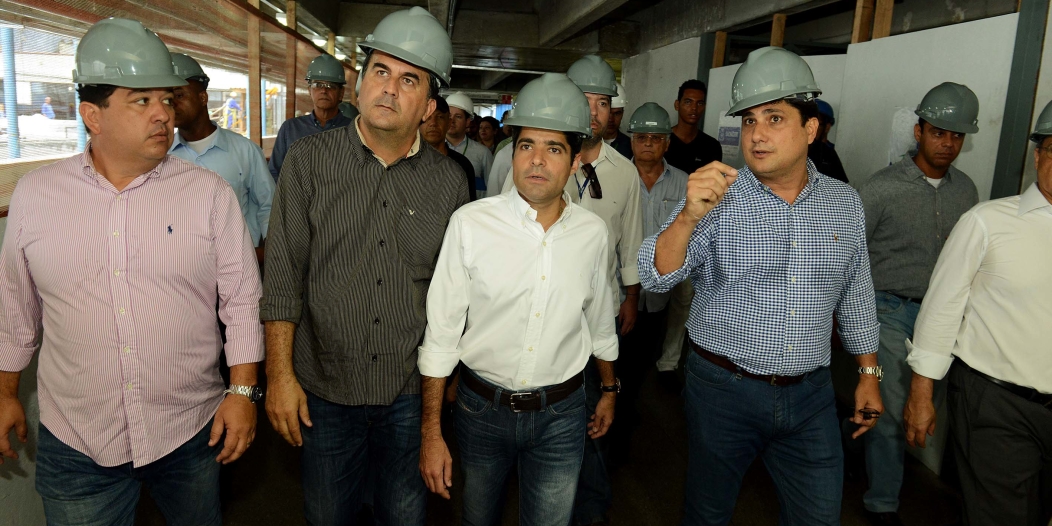 Obras da nova Estação da Lapa já estão 60% concluídas - Fotos: Valter Pontes