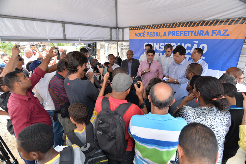 Prefeito ACM Neto em Coutos - Foto: Agecom