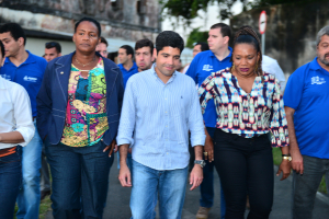 Prefeito ACM Neto e Margareth Menezes - Foto: Max Haack