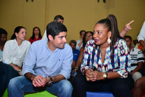 Prefeito ACM Neto e Margareth Menezes - Foto: Max Haack