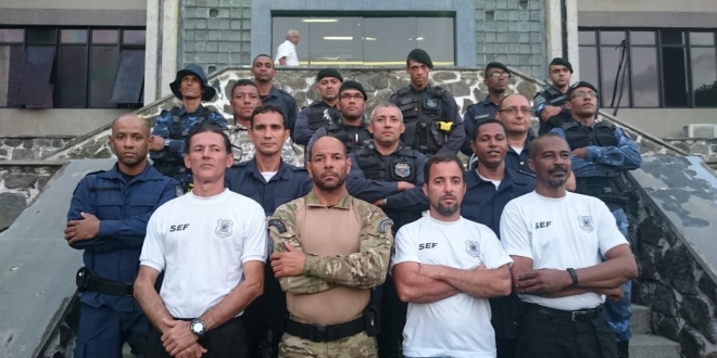 Guardas Municipais aperfeiçoam técnicas com a Polícia Federal