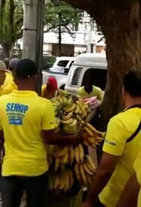 SEMOP realiza o Rapa em Salvador - Foto: reprodução de vídeo enviado pelo grupo do Whatsapp