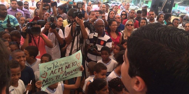 Prefeito inicia obras da Creche de Tubarão - Foto: Reinaldo Braga