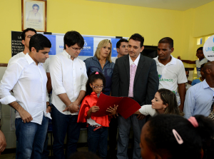 Prefeito reinaugura duas escolas na região de São Cristóvão - Foto: Valter Pontes