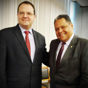 Antonio Brito discute orçamento da saúde com ministro do Planejamento