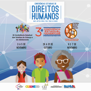 Começam as Conferências Estaduais de Direitos Humanos para Criança e Adolescente, Juventude e Pessoa Idosa