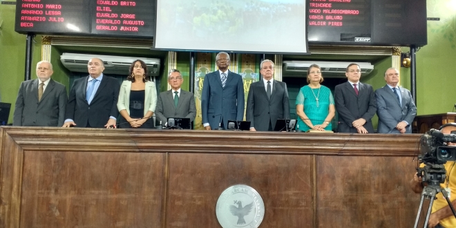 Edvaldo Brito e Josaphat Marinho