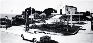 Praça São Brás, em 1976 (foto Arquivo Público Municipal)