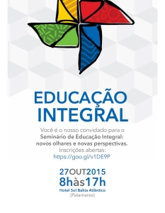 Seminário Educação Integral