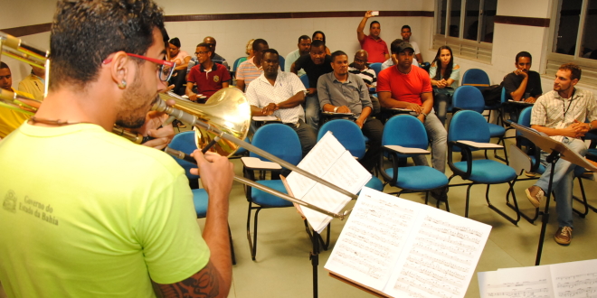 Governo inicia revitalização das fanfarras das escolas estaduais