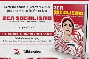 Livro Zen Socialismo é lançado em Salvador pela jornalista Cynara Menezes