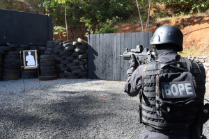 O BOPE - Batalhão de Operações Policiais Especiais - completa 1 ano na Bahia.  Fotos: Pedro Moraes/GOVBA