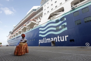 Bahia Tursa realiza receptivo especial para receber turistas no Porto de Salvador. Foto: Camila Souza/GOVBA