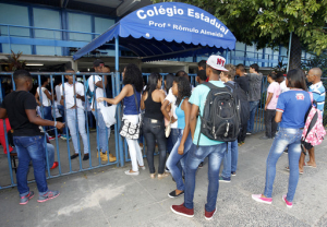 Retorno às aulas na rede estadual Foto: Elói Corrêa/GOVBA