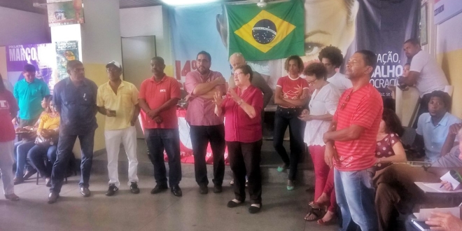 Conversa com representantes de movimentos sociais na CUT
