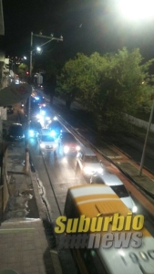 acidente na avenida suburbana 4