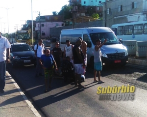 acidente na suburbana entre uma moto e um ônibus 3