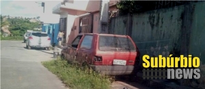 carro abandonado em Periperi 1