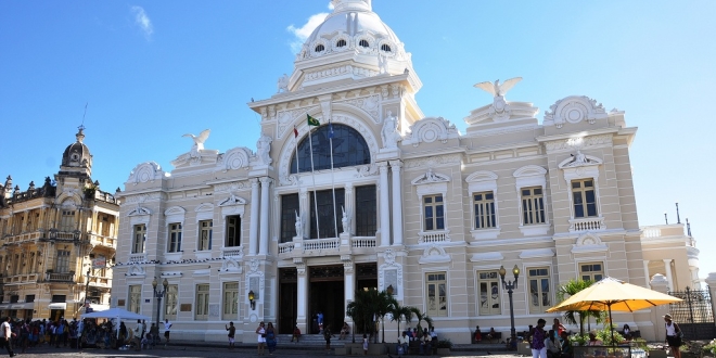 Palácio Rio Branco - Praça Municipal - Salvador - Foto - Rita Barreto - Bahiatursa