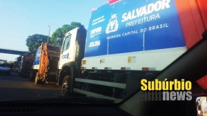 Trabalhadores da limpeza em Salvador  - Foto: Rebeca Figueiredo