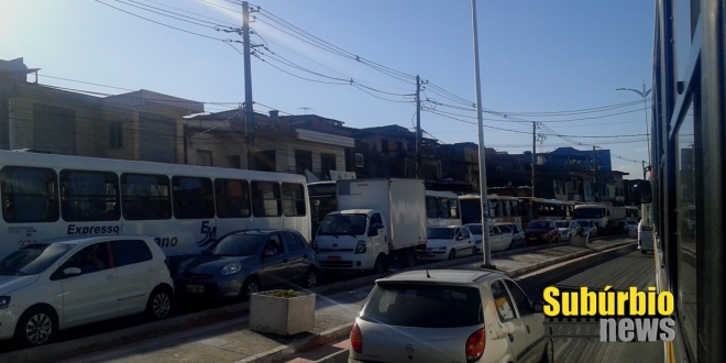 obras na Avenida Suburbana 1