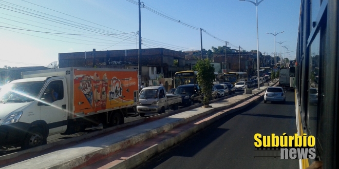 obras na Avenida Suburbana 2