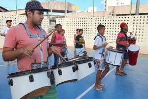 Escolas intencificam Ensaios para o desfile de Fanfarras ao Dois de Julho. Foto: Carla Ornelas/GOVBA