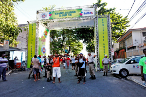 Pórticos de Segurança da PM no Carnaval de Salvador