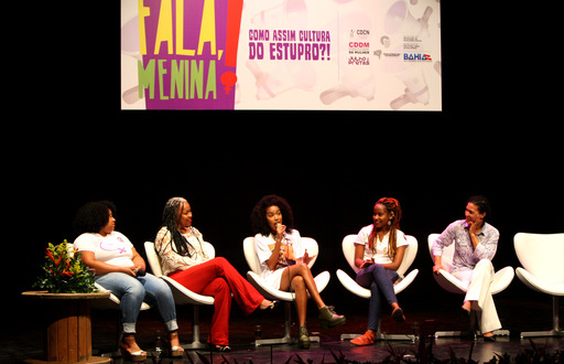 Secretarias Estaduais de Políticas para as Mulheres da Bahia (SPM-BA) e de Promoção da Igualdade Racial (Sepromi) realizam o debate Fala Menina! Como assim cultura do estupro?! em homenagem ao Dia Internacional da Mulher Negra Latino-Americana e Caribenha. Foto: Camila Souza/GOVBA